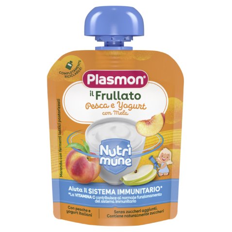 PLASMON NUTRI-MUNE PESCA/YOGURT CON MELA 85 G PLASMON NUTRI-MUNE PESCA/YOGURT CON MELA 85 G