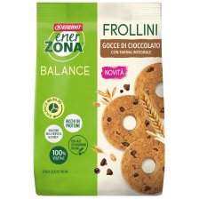 ENERZONA FROLLINI INTEGRALE GOCCE CIOCCOLATO 250 G
