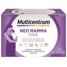 MULTICENTRUM NEO MAMMA DHA 30 COMPRESSE + 30 CAPSULE MOLLI