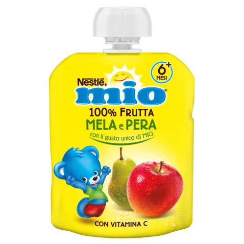 MIO POUCH OMOGENEIZZATO MELA PERA 90 G