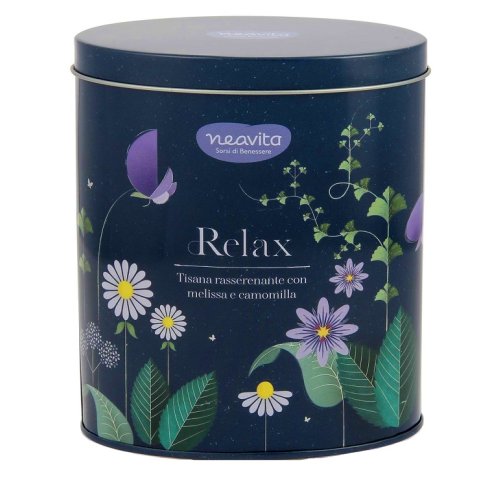 NEAVITA TISANA RELAX FILTROSCRIGNO IN OVAL TIN