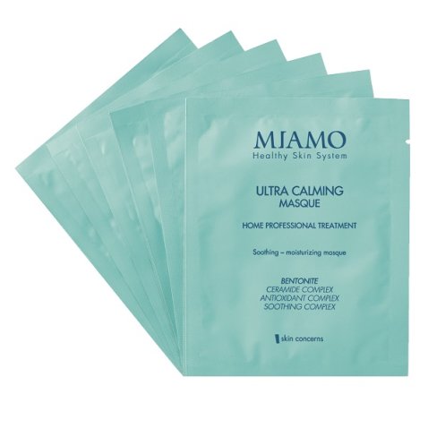 MIAMO SKIN CONCERNS ULTRA CALMING MASQUE BOX 6 PEZZI