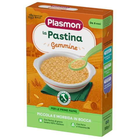 PLASMON PASTA GEMMINE 300 G PLASMON PASTA GEMMINE 300 G