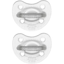 CHICCO GOMMOTTO SILICONE CRYSTAL 16-36 MESI 2 PEZZI