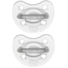 CHICCO GOMMOTTO SILICONE CRYSTAL 2-6 MESI 2 PEZZI