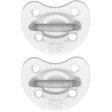 CHICCO GOMMOTTO SILICONE CRYSTAL 6-16 MESI 2 PEZZI