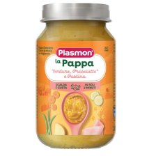 PLASMON LA PAPPA VERDURE PROSCIUTTO E PASTINA 200 G