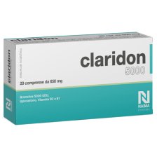 CLARIDON 5000 20 COMPRESSE