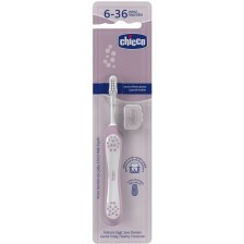 CHICCO SPAZZOLINO 6 MESI+ ROSA