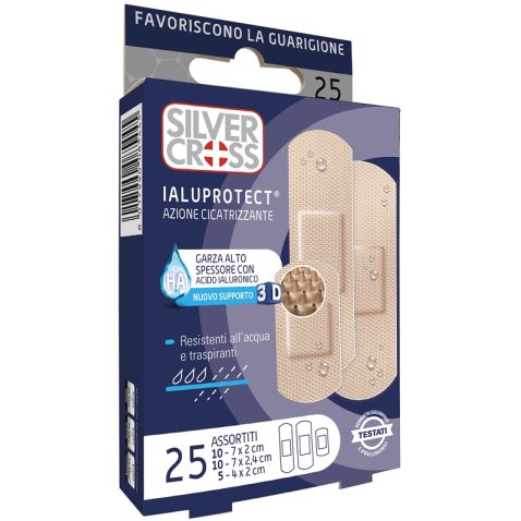 CEROTTO SILVER CROSS IALUPROTECT ASSORTITE 25 PEZZI