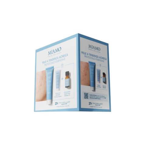 MIAMO 3 CVS 24 ACNEVER KIT PROTOCOLLO ESSENZIALE PELLE A TENDENZA ACNEICA