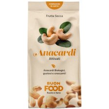 BUON FOOD ANACARDI ATTIVATI FRUTTA SECCA BIO 200 G BUON FOOD ANACARDI ATTIVATI FRUTTA SECCA BIO 200 G