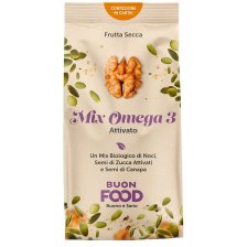 BUON FOOD MIX OMEGA 3 ATTIVATO FRUTTA SECCA BIO 200 G BUON FOOD MIX OMEGA 3 ATTIVATO FRUTTA SECCA BIO 200 G