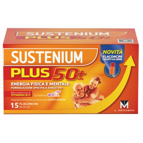 SUSTENIUM PLUS 50+ 15 FLACONCINI