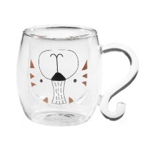 NEAVITA MUG VETRO DOPPIO MURO TIGRO TEA & FRIENDS 250 ML