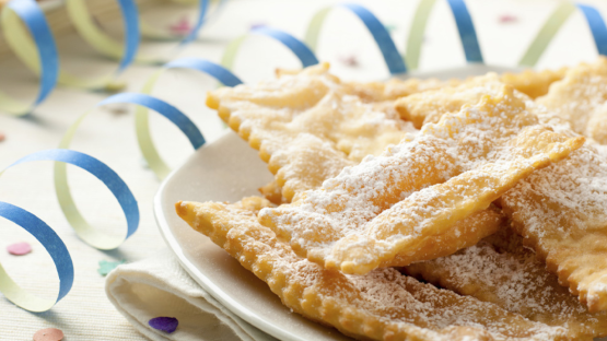 Le chiacchiere senza glutine